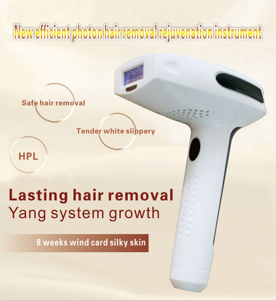 Home Photon Laser Hair Removal Equipment Men and Women Popular Freezing Point To The Lip Calf Hair Pubis Privately