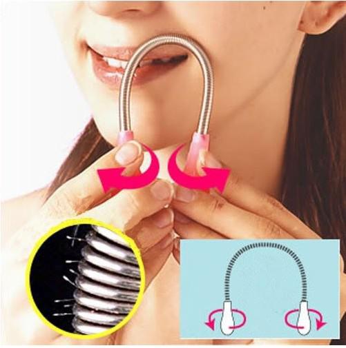 5PCS/LOT Beauty Epistick Epilator Facial Face Hair Free Remover