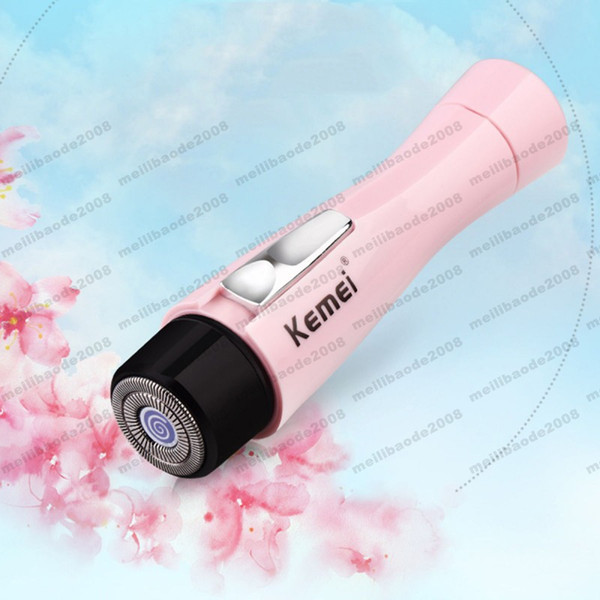 Kemei KM-1012 Portable Lady Personal Electric Shaver Shaving Mini Epilator Hair Removal Razor Trimmer FREE SHIPPING MYY