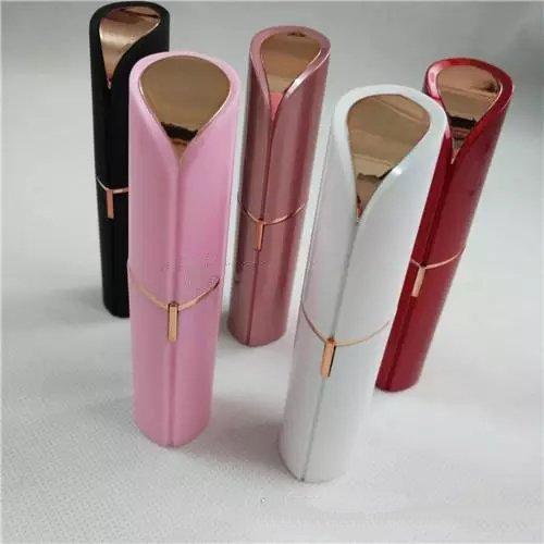 Lipstick Facial Hair Remover Face Hair Removal Epilator Painless 18K Gold Plated Remover Free DHL Shipping