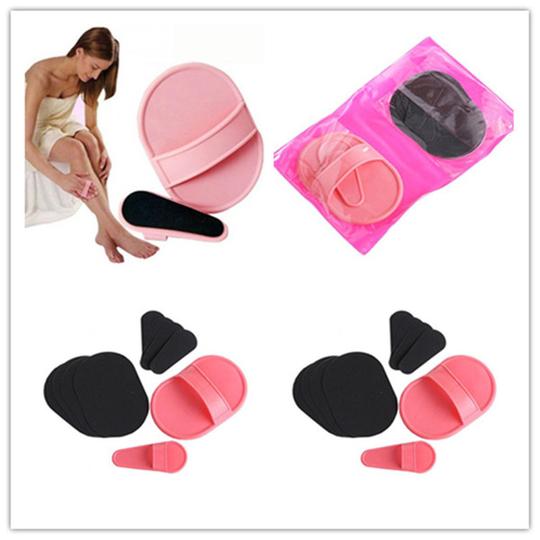 Hot Women Face Lip Leg Arm Easy Smooth Pads Useful Adhensive Hair Skin Exfoliator Painless Removal Tool