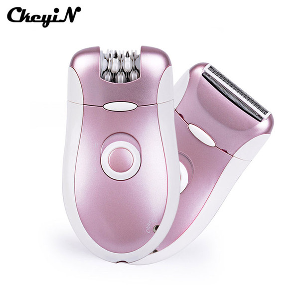 Kemei Depilatory Electric Female Epilator Razor & Lady Shaving Shaver Women Hair Removal For Facial Body Armpit Underarm Leg