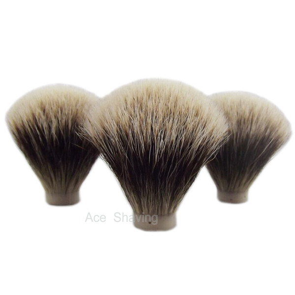 3 Pcs/Lot 3 Pcs Finest Badger Hair Shaving Brush Knot (Size 19/65mm) Barber Beard Remove Grooming Tool