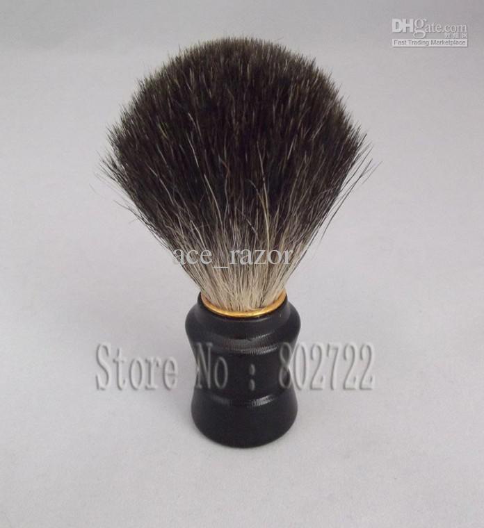 Black Badger Hair Wooden Handle Shaving Brush for Man Beard Brush Shaver Tool