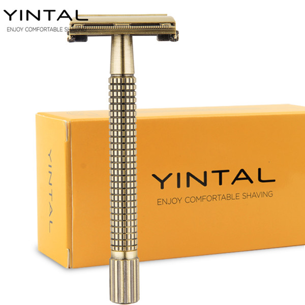 YINTAL Safety Razor Long Handle 115 mm/4.53