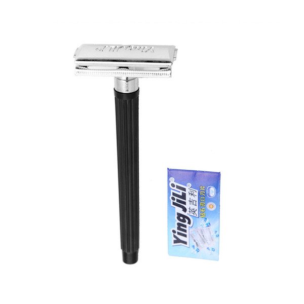 Classic Manual Shaver Safety Shaving Sharp Double Edge Blade Razor for Men