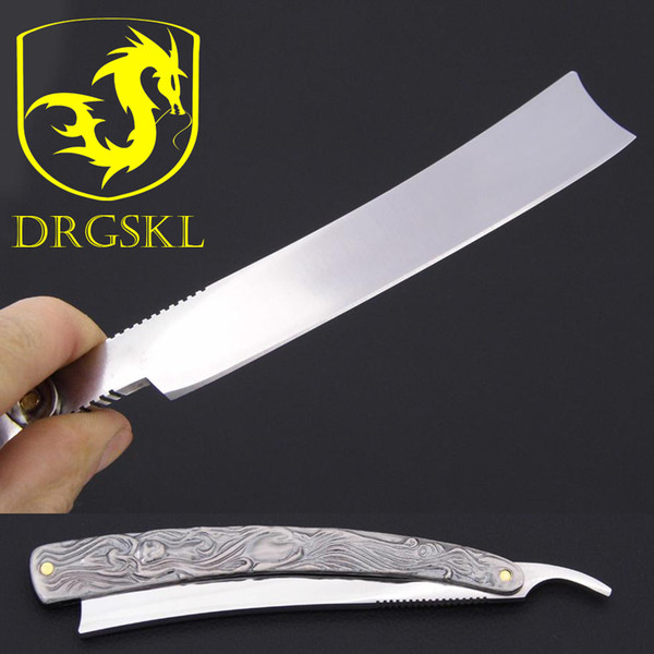 hand polished classical Hair cutting knifes barber shaving razor,High Quality carbon steel blade Men's razors tonsure