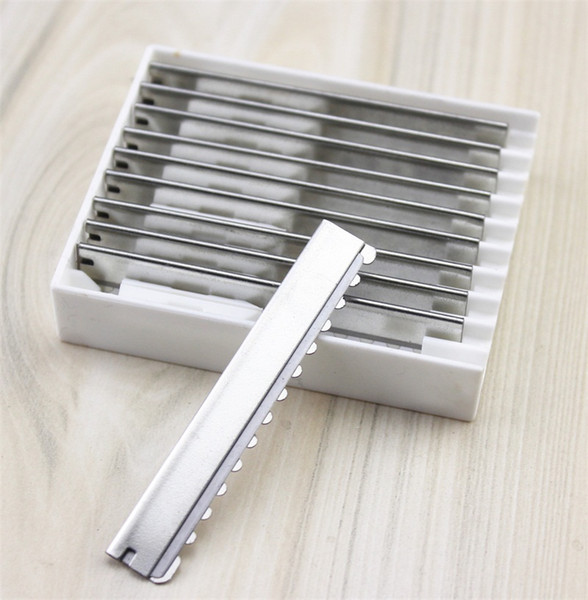 Stainless Steel Blades For Hair Razors Blade For Hair Cutting 10 Pieces Per Box Free Shipping