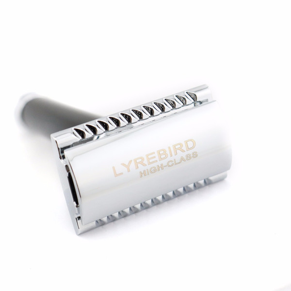 Lyrebird high-class Black double edge safety razor Shaving razor S1 Top quality with white box NEW