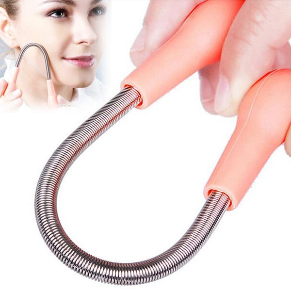 New Face Facial Hair Remover Spring Threading Removal Epistick Epilator DIY Beauty Make up Tools