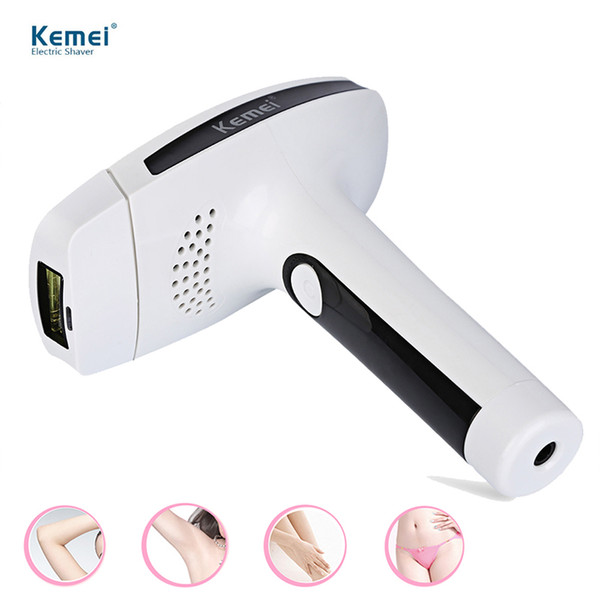 Kemei KM - 6812 Photon Pulsed Hair Remover Laser Epilator Depilador Depilatory Women Body Shaver Light Painless Permanent