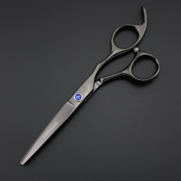 Hair scissors regular hairdressing scissors Lyrebird 5.5 INCH Rainbow Golden Black Blue hair cutting flat Simple packing Newest