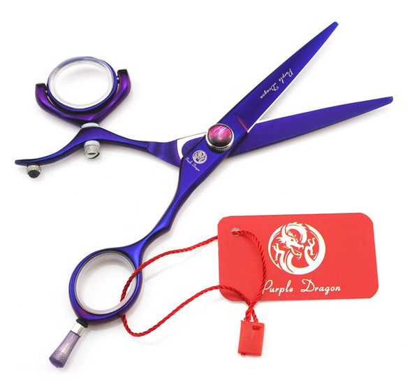 5.5 in. Professional Hairdressing Scissors,62HRC JP440C,CUTTING SCISSORS,rotating handle,necessary for barbersbarbers