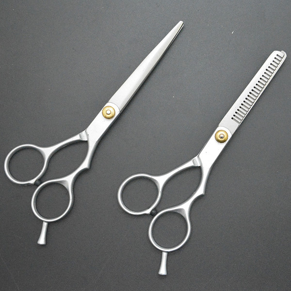 Cutting Thinning Styling Tool Hair Scissors Salon Hairdressing Shears Regular Flat Teeth Blades