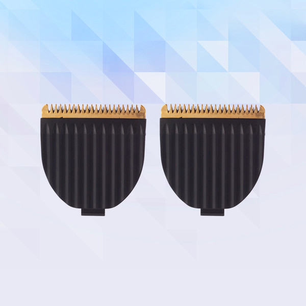 2 Pcs Only Replacement Head Original Stainless Steel Blade Heads Hair Clipper Trimmer Blades for Kemei KM-605 and KAIRUI HC-001