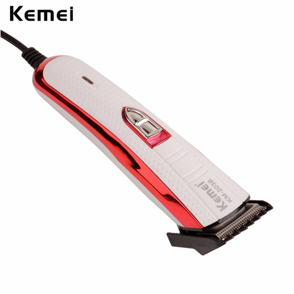 Professional Kemei Portable Men's Electric Hair Trimmer Cutter Durable Beard Hair Clipper Titanium Steel Blade Haircut Machine