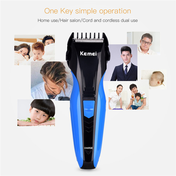 Kemei Ultra Quiet Electric Hair Clipper Trimmer Kit Haircut Machine Cheap Cutter Hair Styling Tools for Adults and Babies Comb