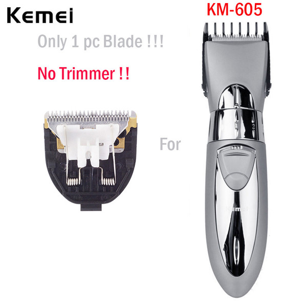 Kemei KM-605 1pc/pack Replacement Stainless Steel Blade Hair Grooming Parts Blade Cut Head Hair Styling Accessories Spare Knives