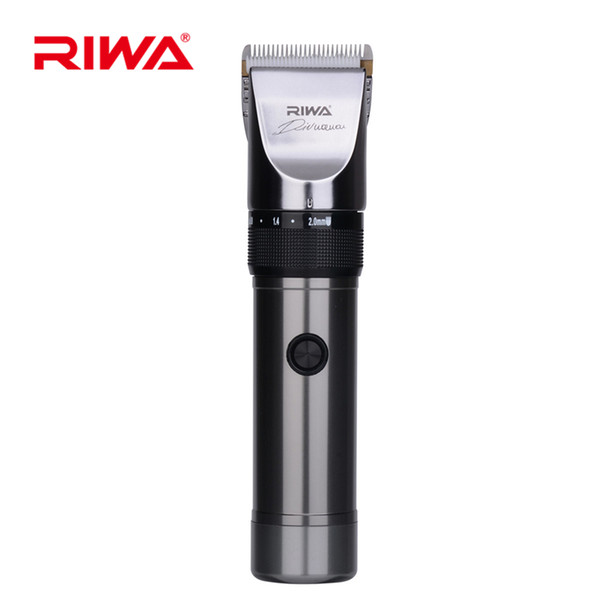 Riwa Professional Titanium ceramic Powerful Hair Trimer Clipper Quick Charge Haircut Cutting Machine for adults and children X9