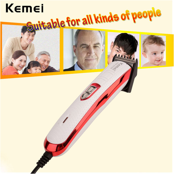 2016 Kemei Professional 110-240V Corded Electric Hair Clipper Professional Hair Trimmer for Adult and Baby Hair Cutting Tools