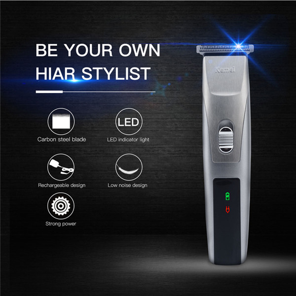 Kemei LED Super Quiet Professional Powerful Hair Clipper Grooming Cutter with Sharp Carbon Steel Blade Styling Tools Sets Baby