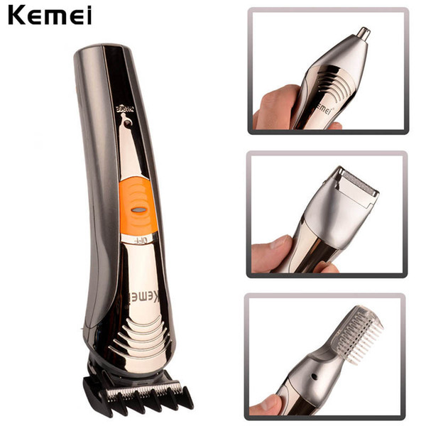 2016 New Multifunctional 110-240V Professional Hair Cutter Beard Trimmer Rechargeable shaver Razor Cordless Adjustable Clipper