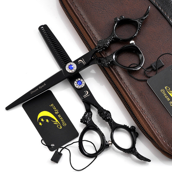 5.5 6.0 Inch Hairdressing Scissors Barber Hair Cutting Shears Hairdresser Equipment Tool With High Quality