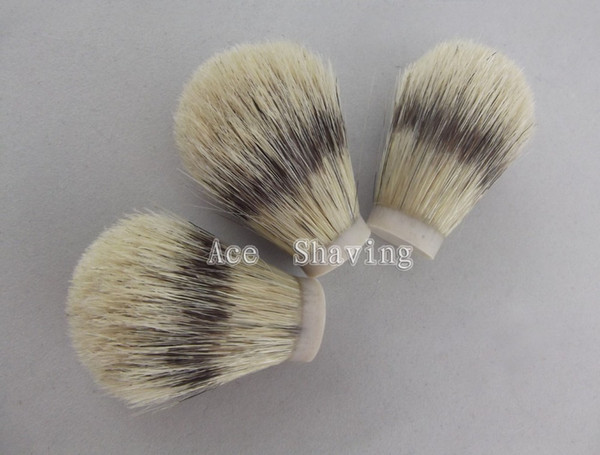 3 Pieces of Boar Bristle Hair Shaving Brush Head Knot Size 24/64mm