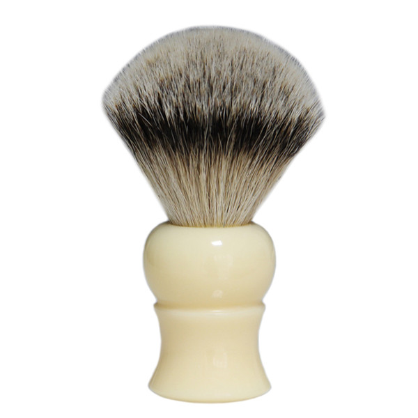 Silvertip Badger Hair Shaving Beard Brush Resin Handle Knot Head Size 22mm Man Beard Grooming Tool