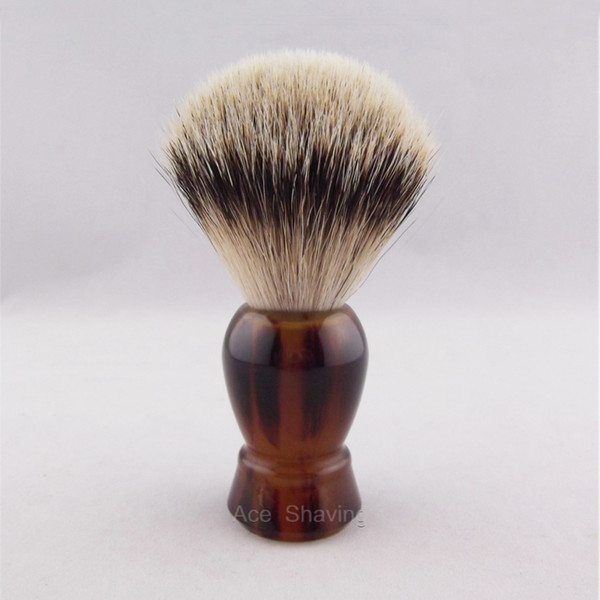 Silvertip Badger Hair High Quality Acrylic Handle Shaving Soap Brush Grooming tool