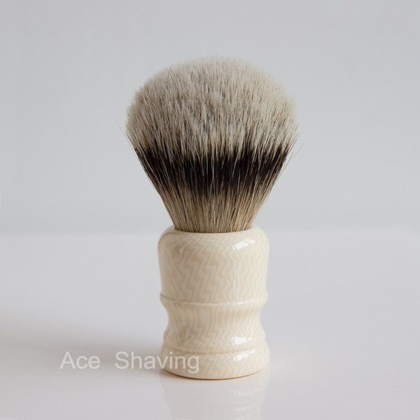 Silvertip Badger Hair Shaving Soap Brush for Man Face Care Beard Shave Grooming Tool