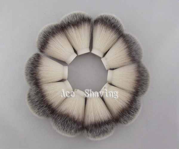 10 Pieces of Nylon Hair Shaving Brush Head Knot Size 21/68MM Synthetic Hair Brush Knots