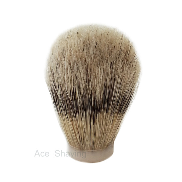 10 Pieces of Boar Bristle Hair Shaving Brush Knot Head Size 19mm Beard Remove Barber Accessory