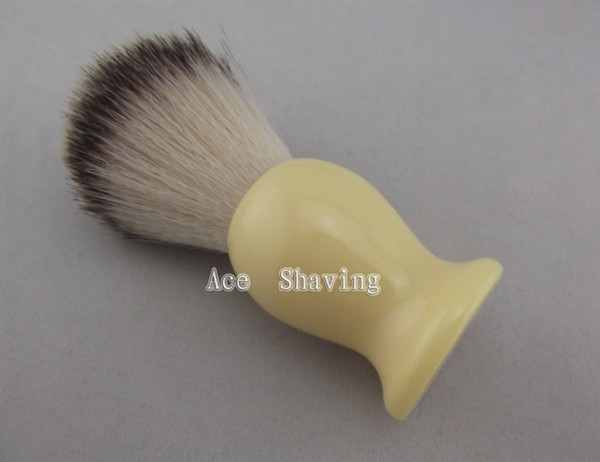 Nylon Hair Shaving Brush Resin Handle Synthentic Hair Handle Brush