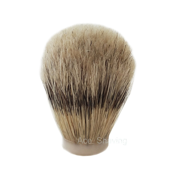 10 Pieces of Boar Bristle Hair Barber Shaving Brush Head Knot Size 24/64mm for DIY