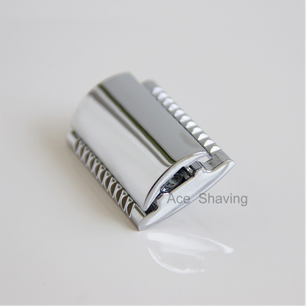 Stainless Alloy Chrome Plate DE Shaving Safety Razor Head Part Man Barber Beard Grooming Tool