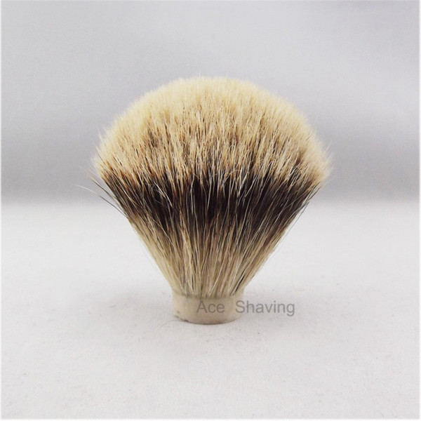 3 Piece of Silvertip Badger Hair Shaving Brush Knot Head size 20/65mm for Man Face Hair Remove