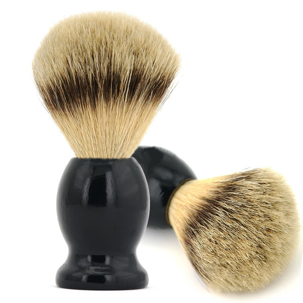 Shaving Brush with Badger Hair Wood Handle Men's Shave Brush Cleaning Hair Brushes Sweeping Brush Free Shipping