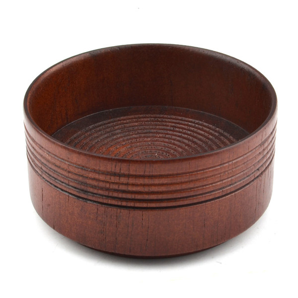 Wooden Shaving Bowl Large Capacity Barber Male Face Beard Cleaning Soap Bowl for Men's Shaving Brush Shaving Mug Cup Tool