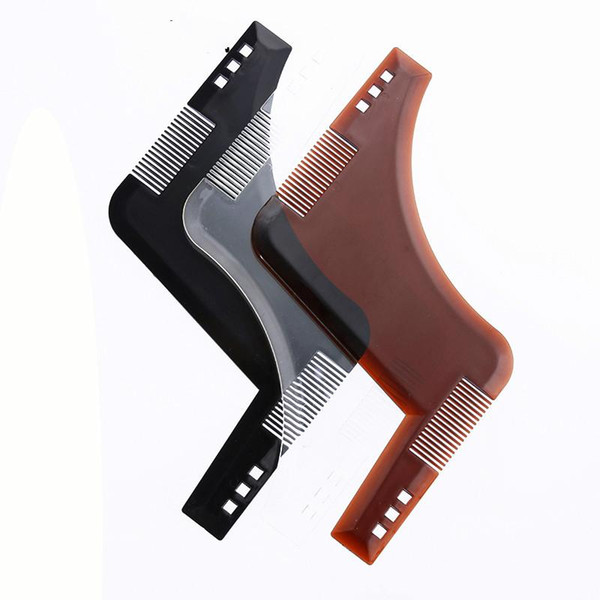 Beard Styling Template Stencil Beard Comb for Men Lightweight and Flexible Fits All-In-One Tool Beard Shaping Tool