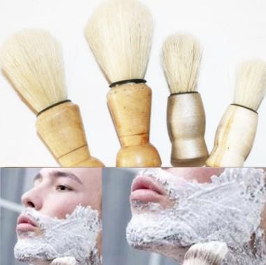 2 pcs/lot Cleaning brush brush brush mustache vintage shaving soap brush 2 size