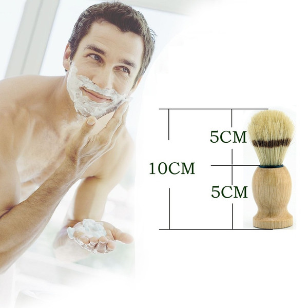 2016 Branded Man Face Cleaning Brush Black Handle Superfine Pure Blaireau Shaving Beard Brush Shaving Brush Male Cleaning Tool F543