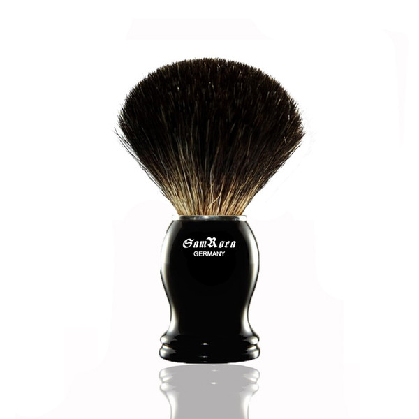 Men's Traditional Finest badger hair shaving brush with resin handle