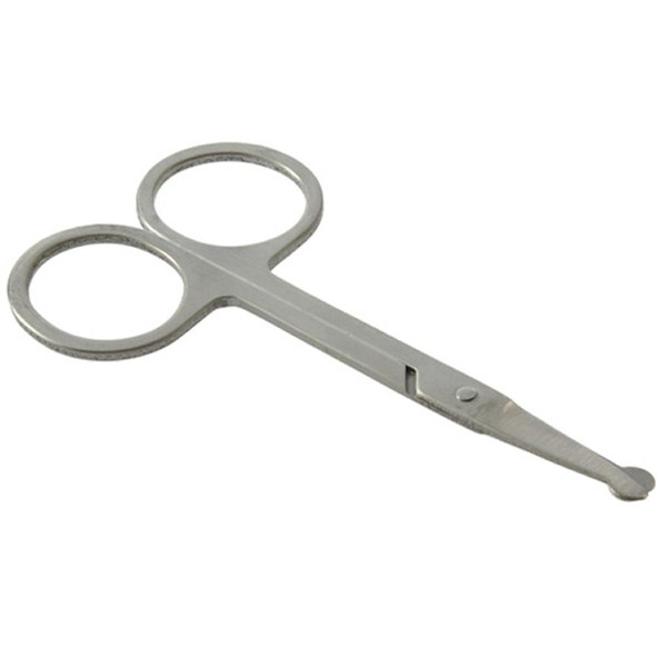 Fashion Nose Hair Scissors Ear Cut Facial Trimmers Stainless Steel Beauty Tool MJ004