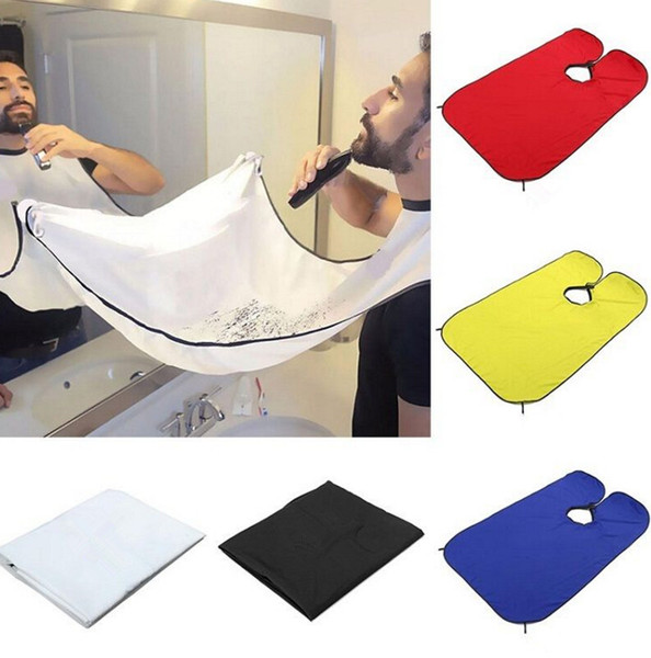 Hot Popular Man Bathroom Beard Apron Hair Bib Catcher Shave Trimmer Hair Shave Apron Gown Robe Sink Styles Tool Bathroom Apron Wholesale