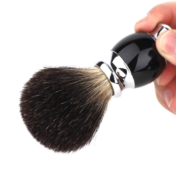 Hair Shaving Brush Men Shaving Brush ABS And Nylon Bristles Various Skin Types Trendy Practical Beard Shaving Brush Free Shipping BB