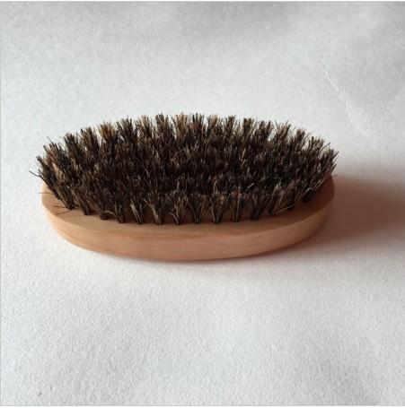 Bamboo Beard Cleaning Brushes Men Shaving Face Massage Beard Scourer Eco Friendly Cleaning Brushes With Boar Bristles