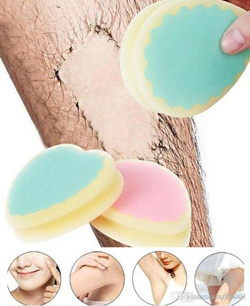 Hair Removal Magic Painless Hair Removal Depilation Sponge Pad Remove Facial Leg Arm Body Hair Removal Cream Tool Epilator