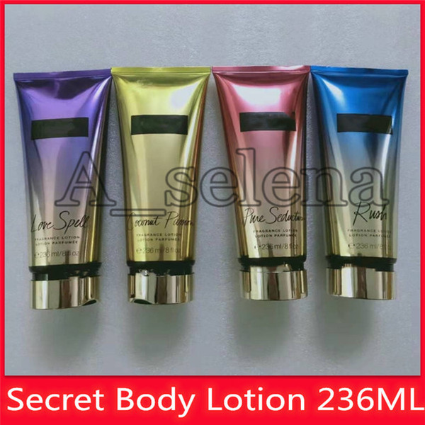 Drop Shipping Secret Brand 236ml Skin Milk Body Lotion Deep Moisturizing Whitening Hydrating Nourishing Firming Repairing Body Cream