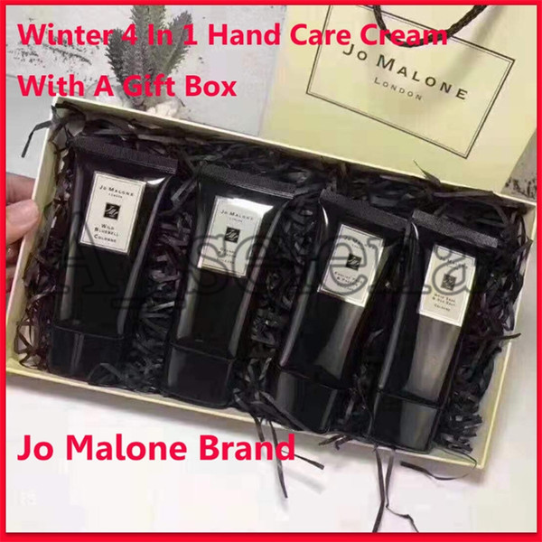 Jo Malone London Hand Cream 4 Scents Set Hand Skin Care Orange Blossom/English Pear/Freesia Cologon&Sea Salt/Wild Bluebell Cologon 50ml*4